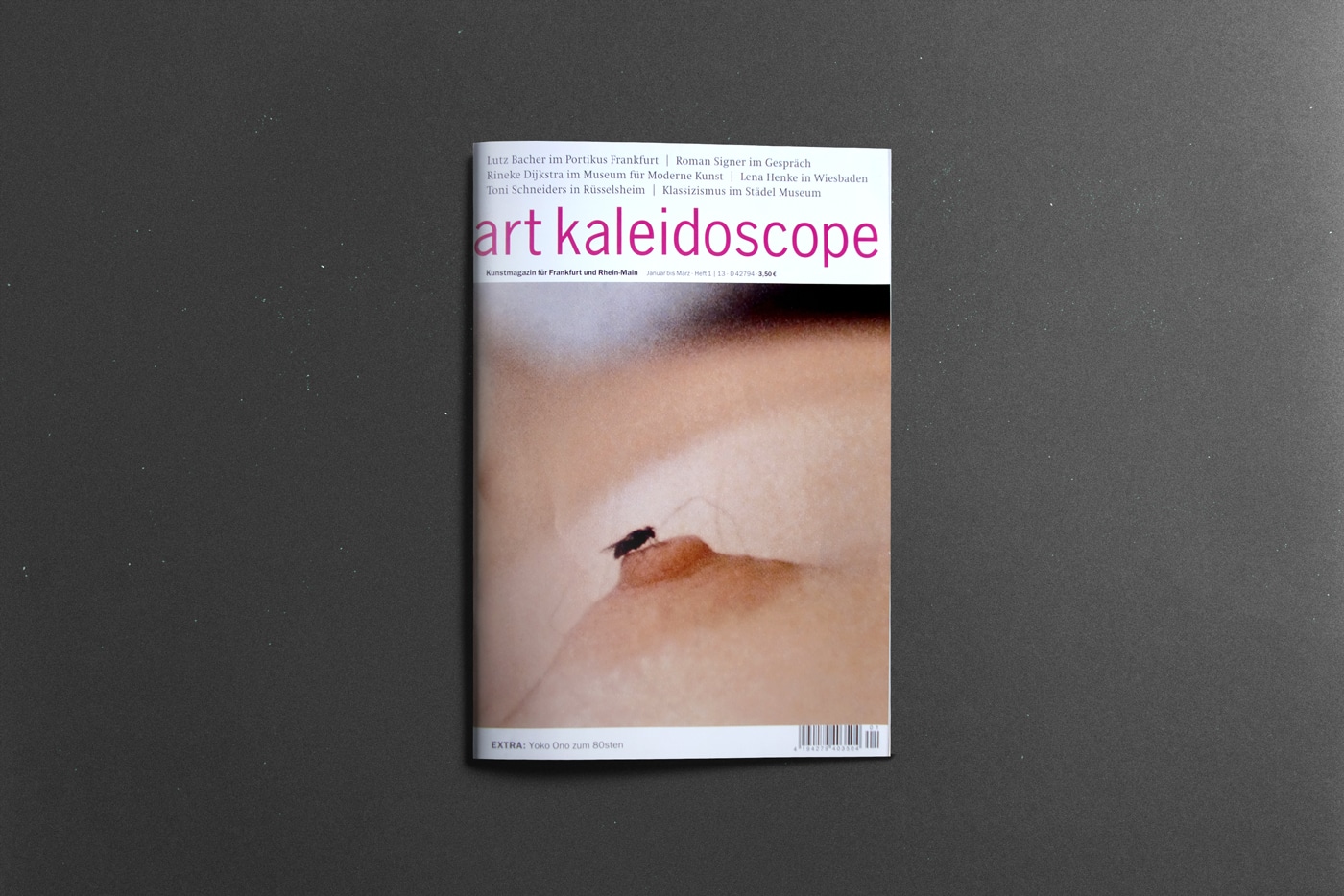 Titelgestaltung Editorial Design Magazin Frankfurt