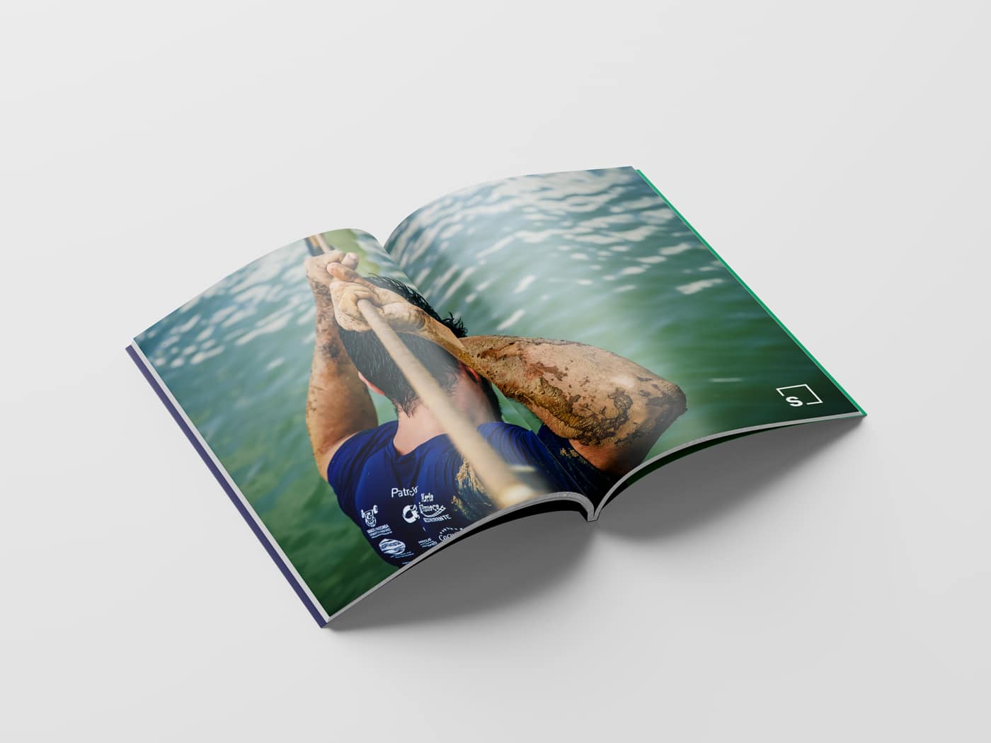 Erlebniswelt Strohofer Broschüre Doppelseite Design