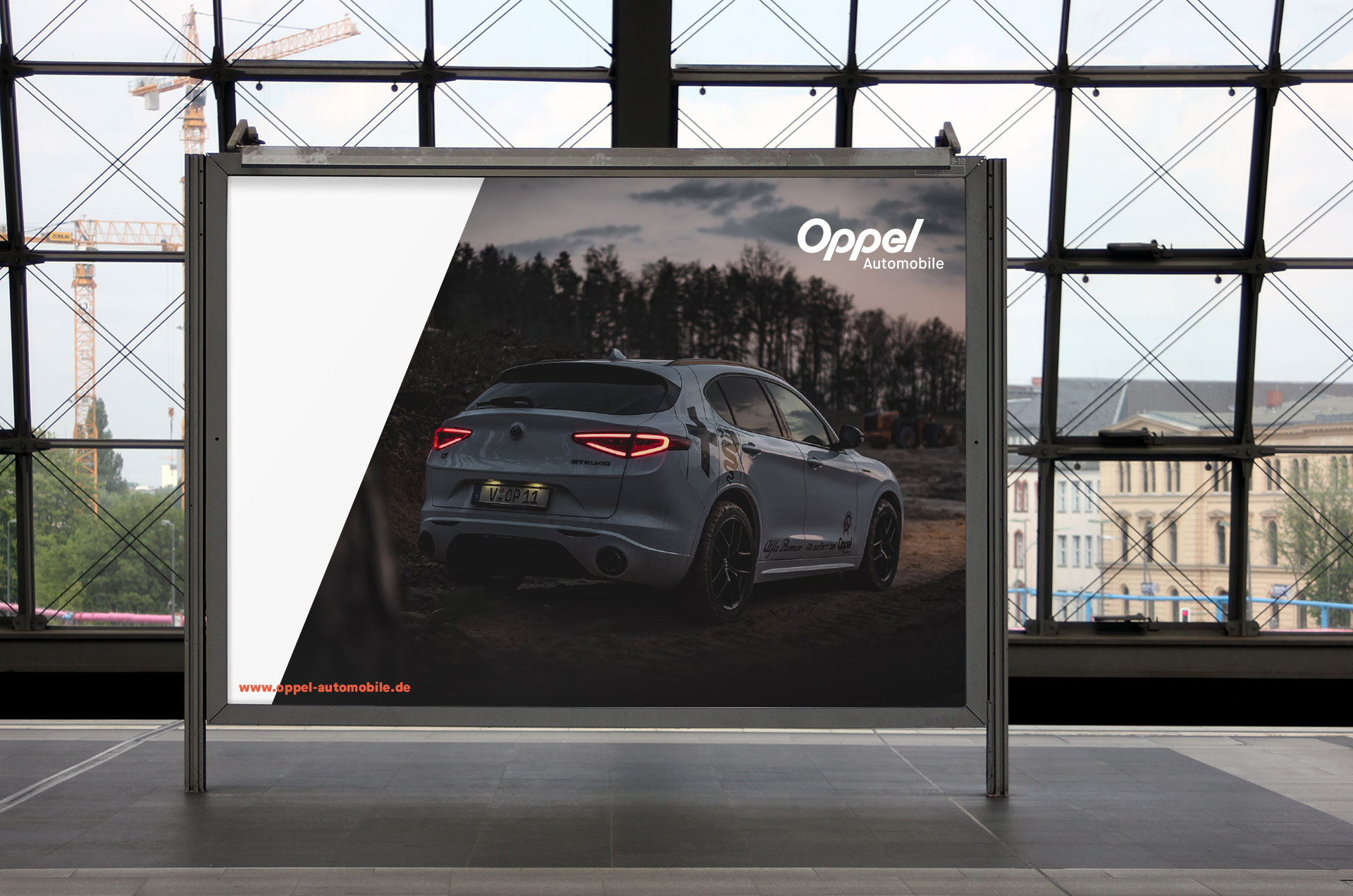 Oppel Automobile – Corporate Design Autohaus, Plakat